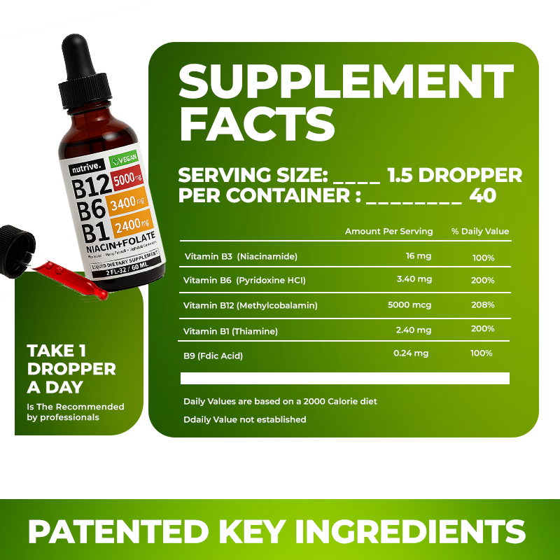 Nutrive© B-NeuroFuel - Neuropathy Drops
