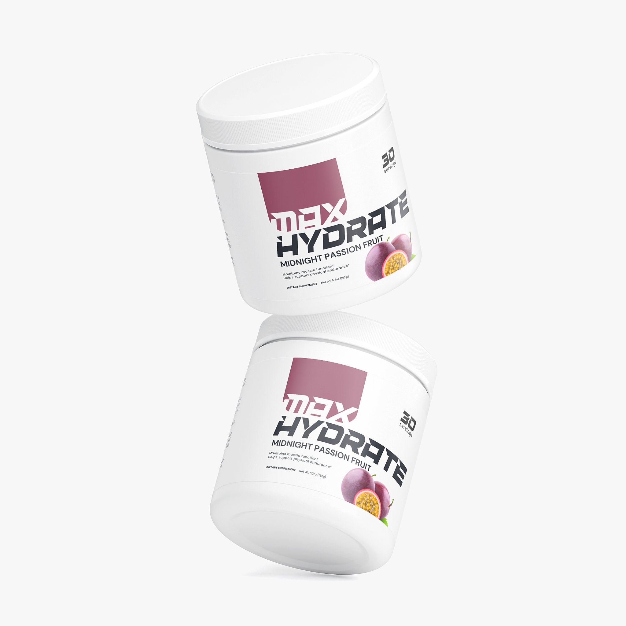 Nutrive™ Max Hydrate - Electrolytes & B-Vitamins Hydration Powder (Midnight Passion Fruit)