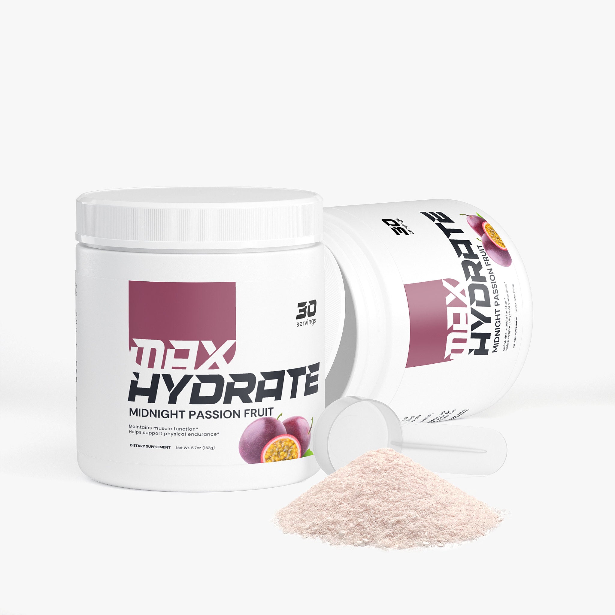 Nutrive™ Max Hydrate - Electrolytes & B-Vitamins Hydration Powder (Midnight Passion Fruit)