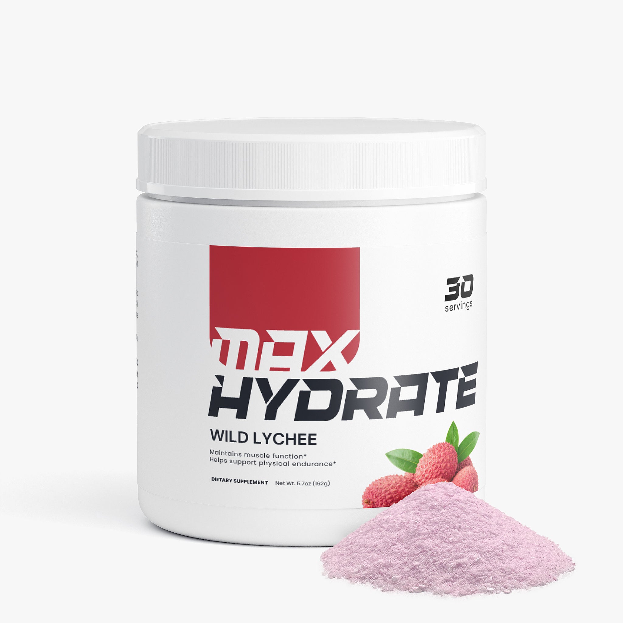 Nutrive™ Max Hydrate - Electrolytes & B-Vitamins Hydration Powder (Wild Lychee)