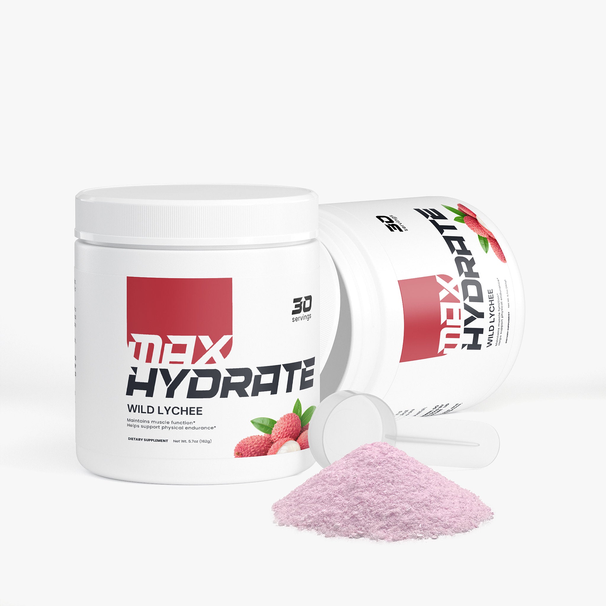 Nutrive™ Max Hydrate - Electrolytes & B-Vitamins Hydration Powder (Wild Lychee)