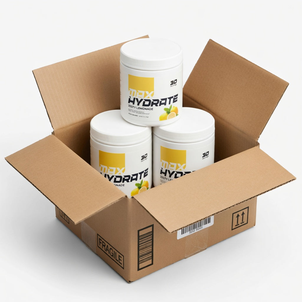 Nutrive™ Max Hydrate - Electrolytes &  B-Vitamins Hydration Powder (Zesty Lemonade)