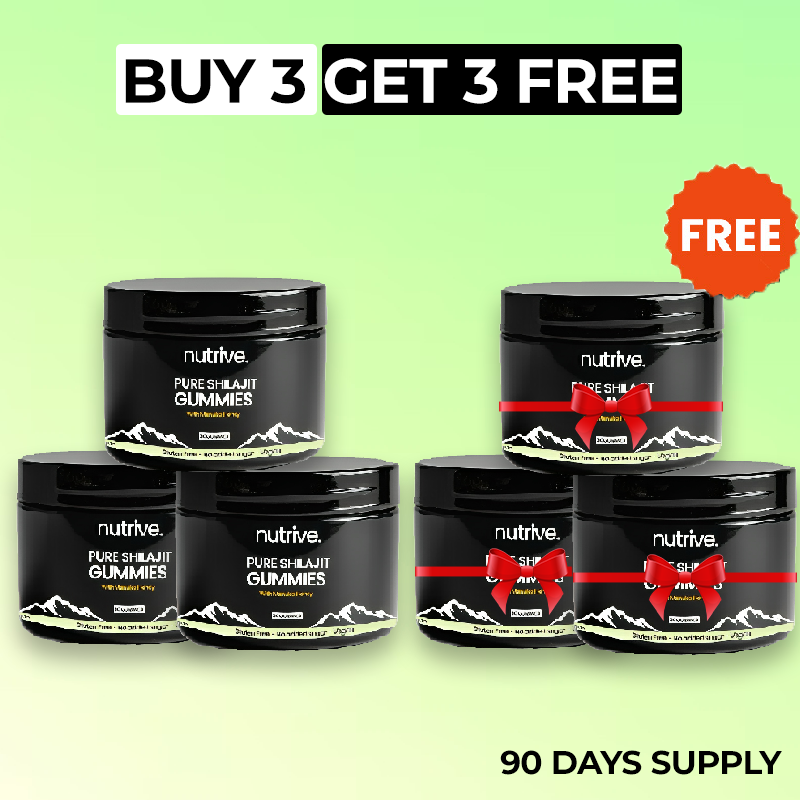 Nutrive PURE SHILAJIT GUMMIES