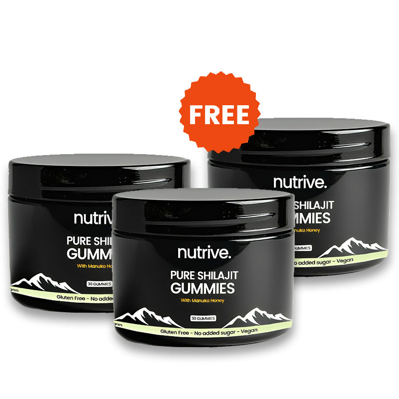 Nutrive© PURE SHILAJIT GUMMIES [Cyber Week Special]