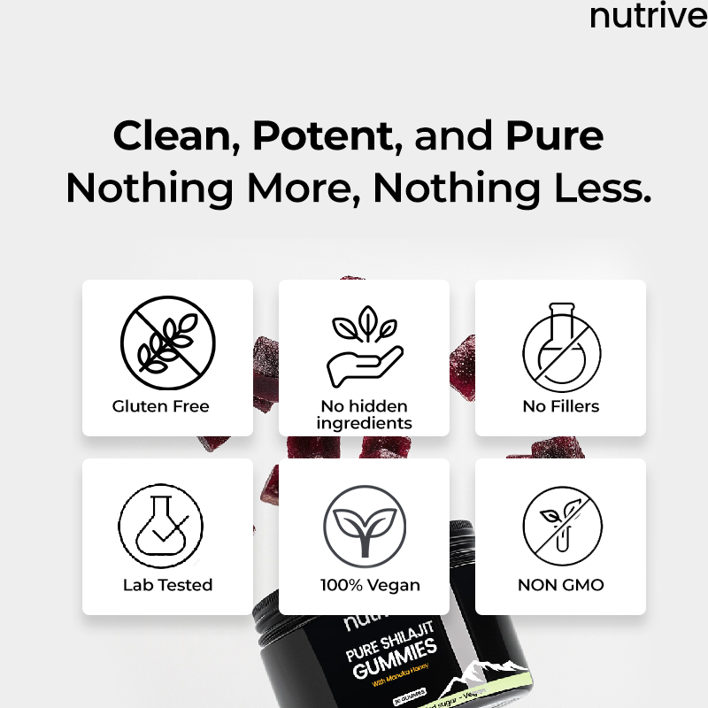Nutrive © PURE SHILAJIT GUMMIES