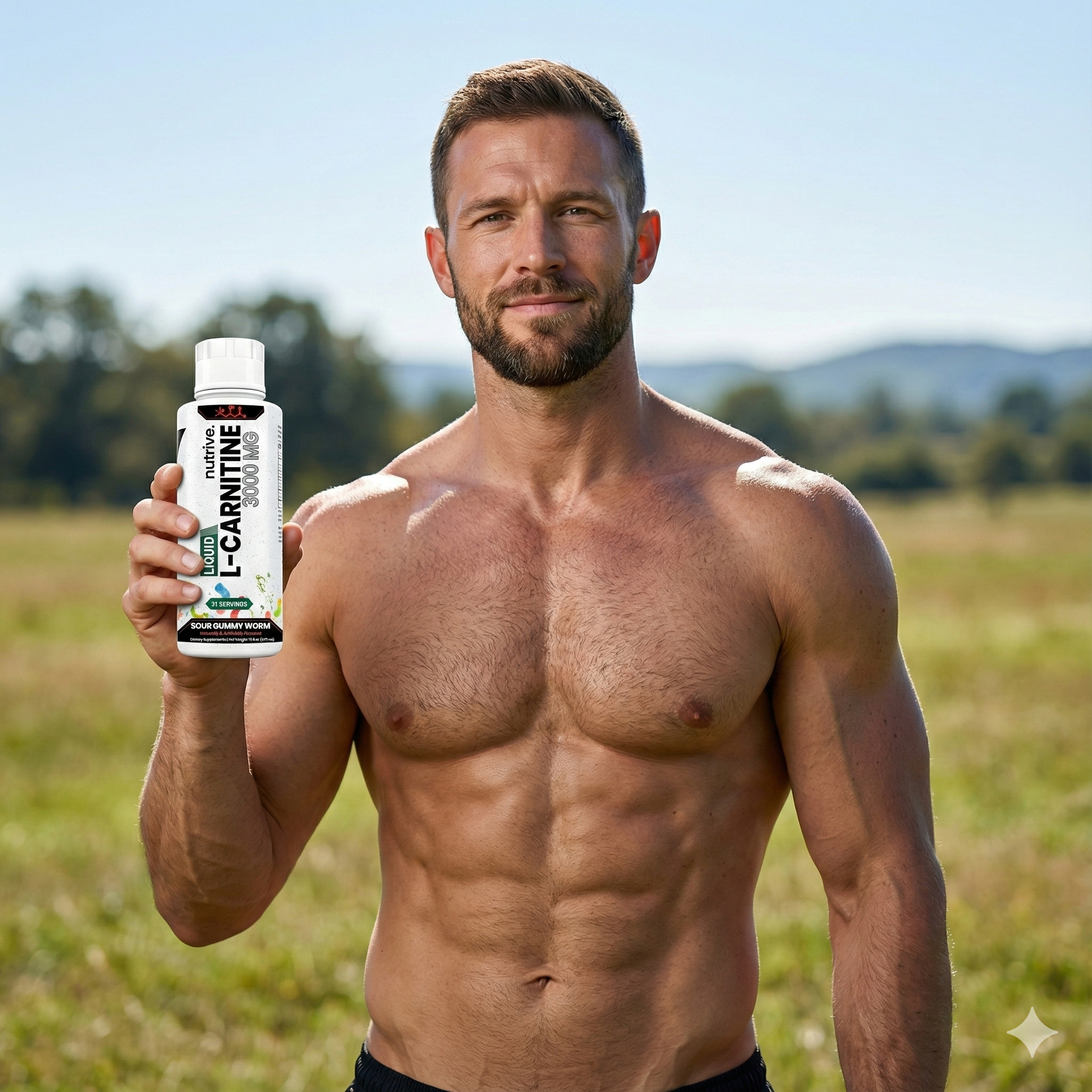 Before and after image of a guy going from fat to shredded