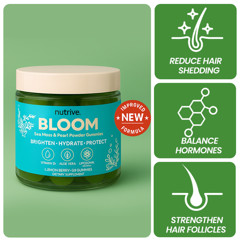 Nutrive© Sea Moss & Pearl Powder Gummies