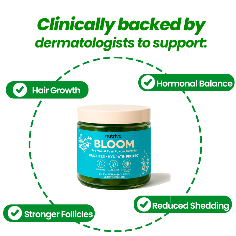 Nutrive© Sea Moss & Pearl Powder Gummies