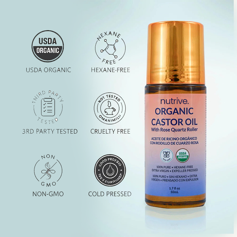 Organic Castor Oil Roll-On