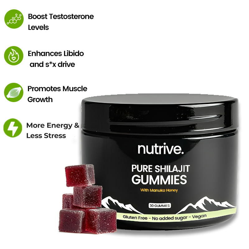 Nutrive© PURE SHILAJIT GUMMIES [Cyber Week Special]