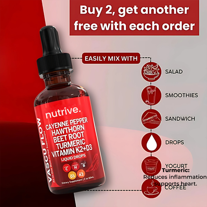 Nutrive® Cayenne Pepper Drops Blood Flow Enhancer