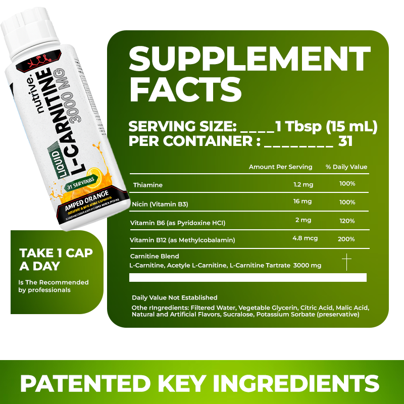 Liquid L-Carnitine 3000MG