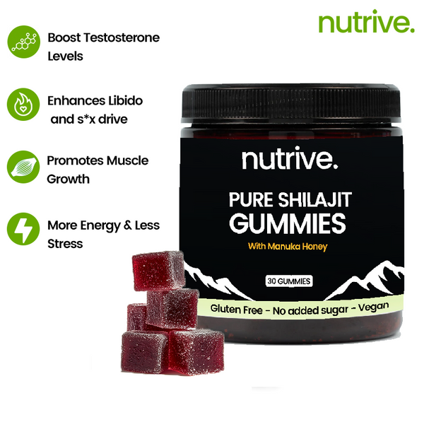 Nutrive© PURE SHILAJIT GUMMIES