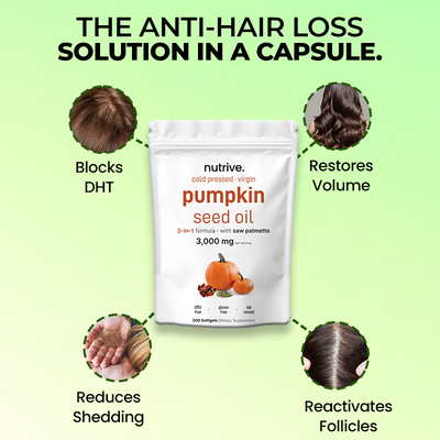 Nutrive© Pumpkin Seed Oil Softgel