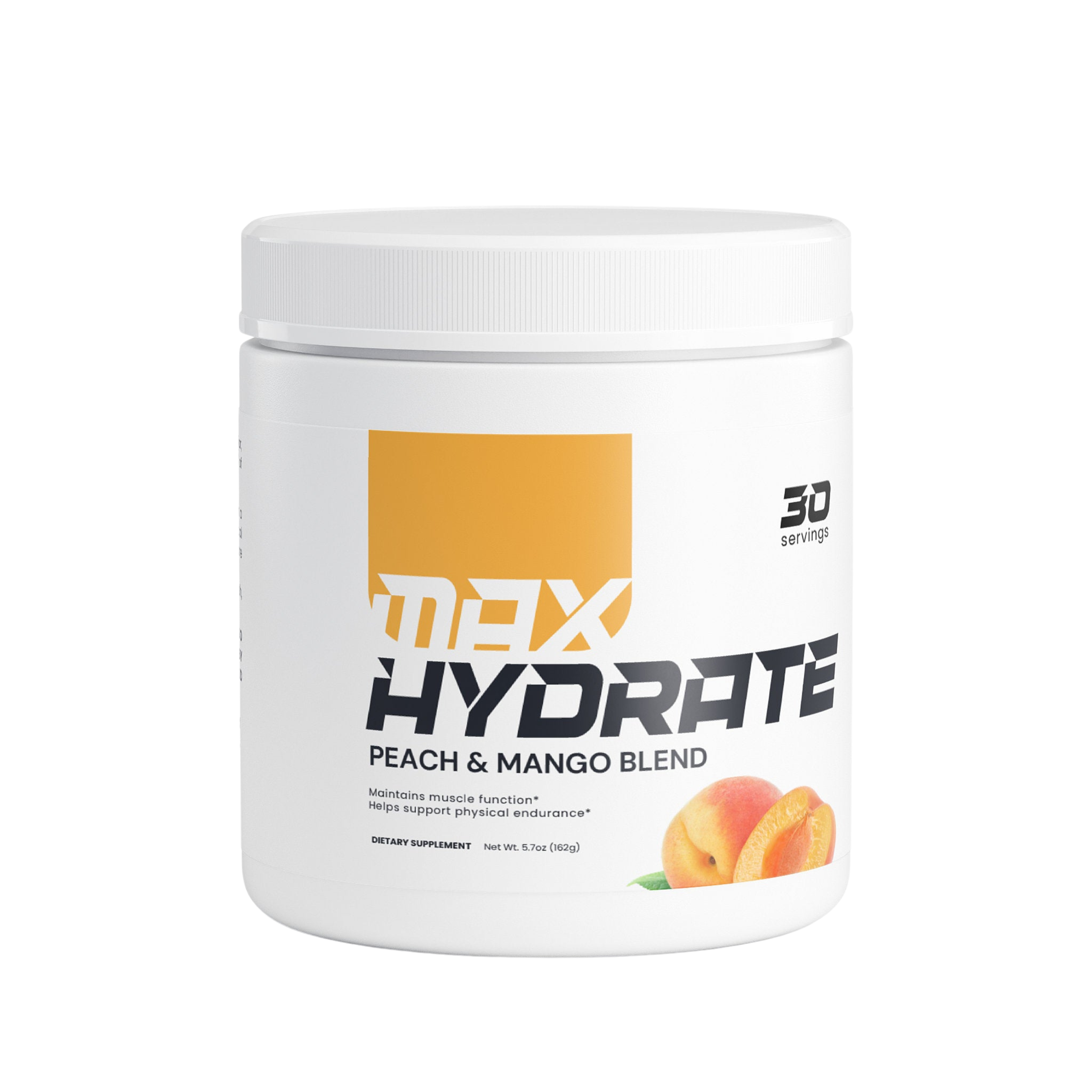 Nutrive™ Max Hydrate - Electrolytes & B-Vitamins Hydration Powder (Peach & Mango Blend)